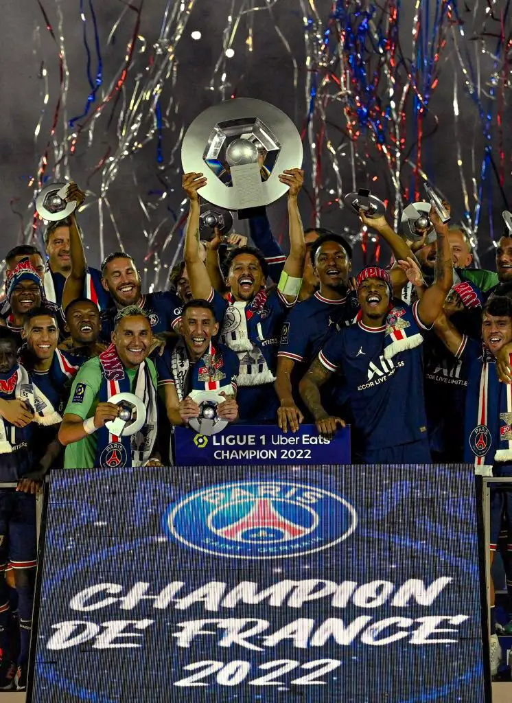 Pinterest: PSG Ligue 1 2021-22 Champions