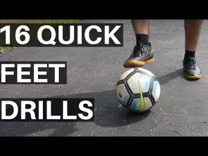 Lire la suite à propos de l’article Soccer sur RS Pinterest: How To Get Good Footwork For Soccer – 16 Quick Feet Drills