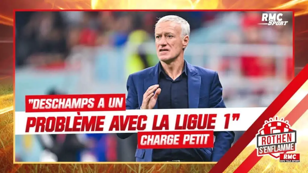 YouTube: Equipe de France : « Deschamps a un problème avec la Ligue 1 » facturer Petit