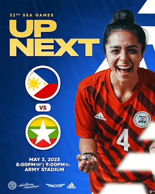 SEA Games Football féminin – 3 mai – Philippines vs Myanmar