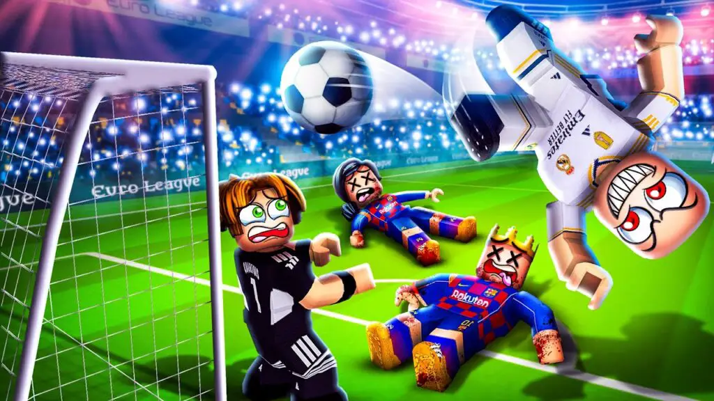 YouTube: Roblox Super League Soccer contre de vrais joueurs PRO