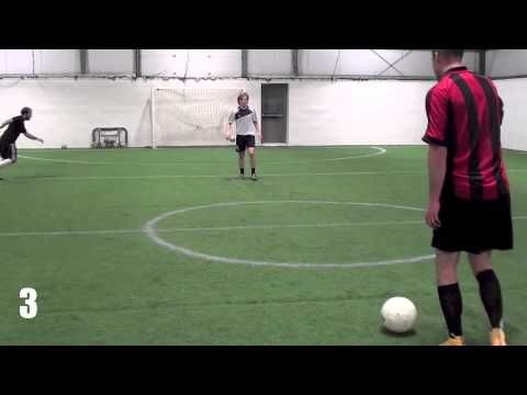 Soccer 5 INDOOR Soccer Training Drills to practice shooting & finishing|Pinterest