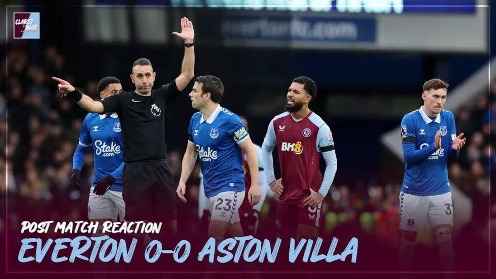 YouTube: RÉACTION D’APRÈS-MATCH : Everton 0-0 Aston Villa