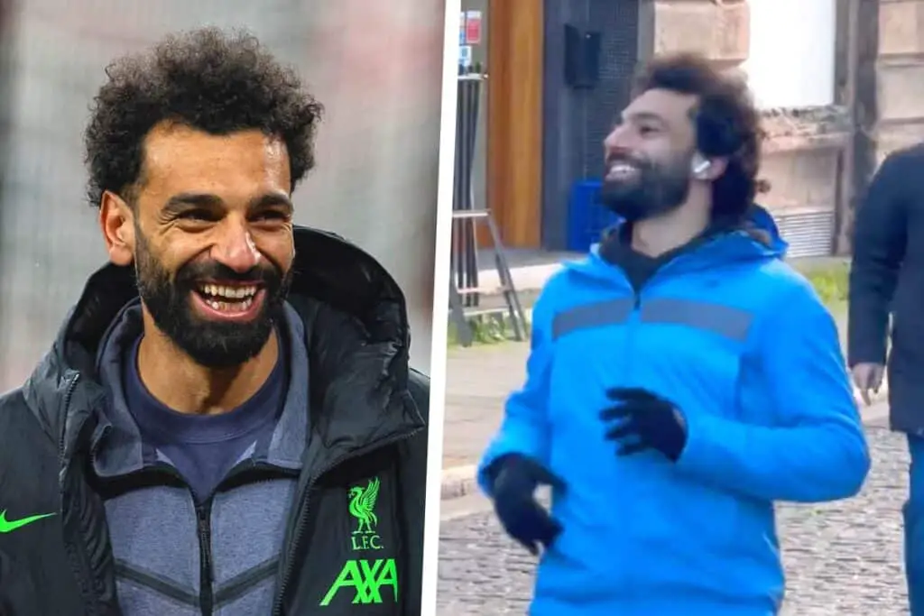 Mohamed Salah aperçu en train de filmer une nouvelle publicité – donne un signe positif de blessure – Liverpool FC